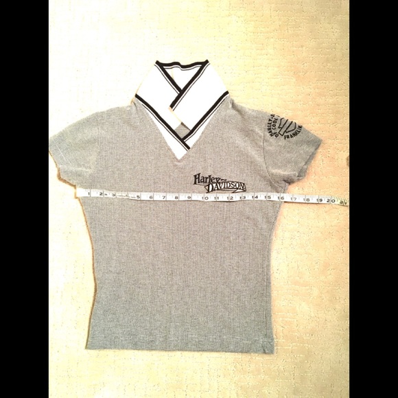 Harley Davidson Polo shirt. - Picture 3 of 4